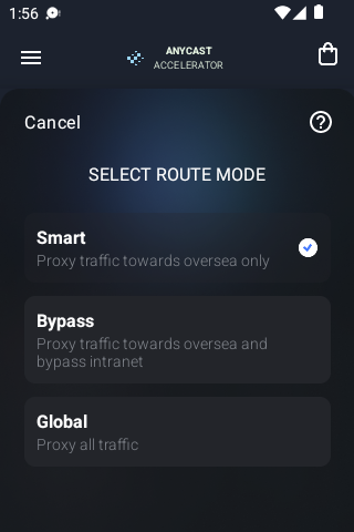 anycast加速器破解android下载效果预览图